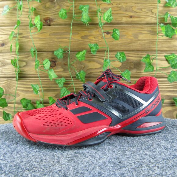 Babolat‎ Men's Tennis Sneaker Red Synthetic Size 8 Medium Used 2025 - Picture 1 of 7